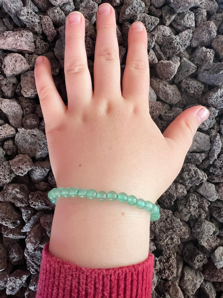 Aventurin Kinderarmband 4 mm – Frische Energie und natürliche Harmonie