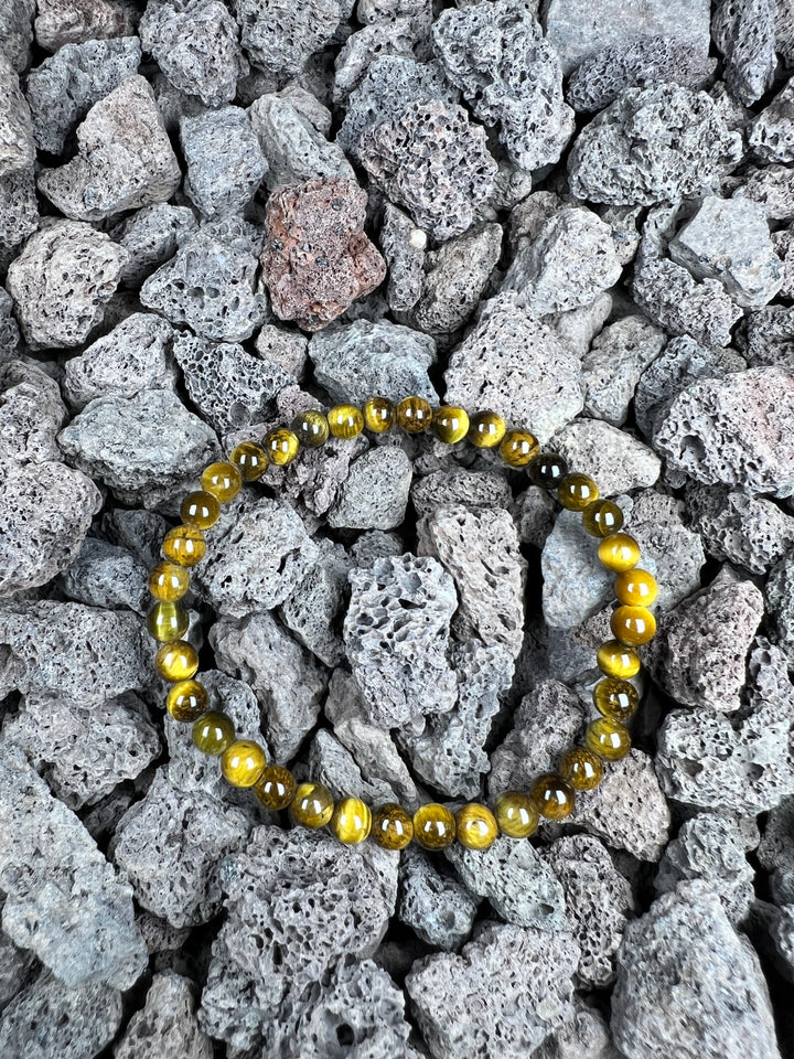 Kinderarmband Tigerauge 4 mm – Schutz und Selbstvertrauen für kleine Entdecker