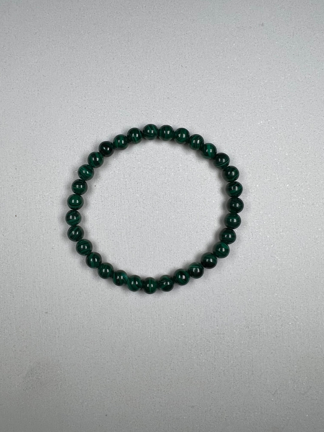 Malachit Kugelarmband 6 mm – Transformation, Stärke und natürliche Eleganz