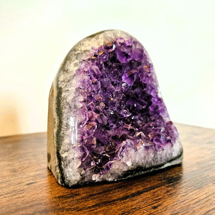 Amethyst Druse, Ø ca. 11,5 cm, A Qualität