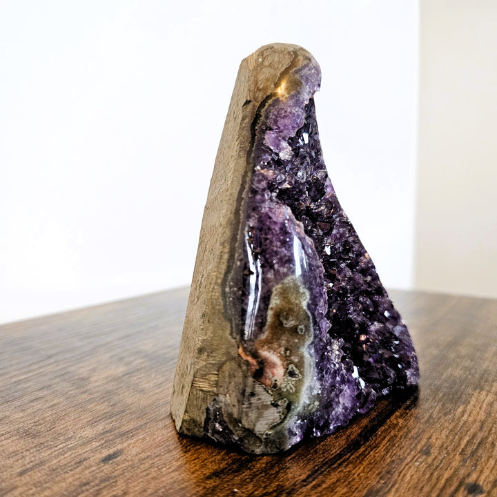 Amethyst Druse, Ø ca. 11 cm, A Qualität