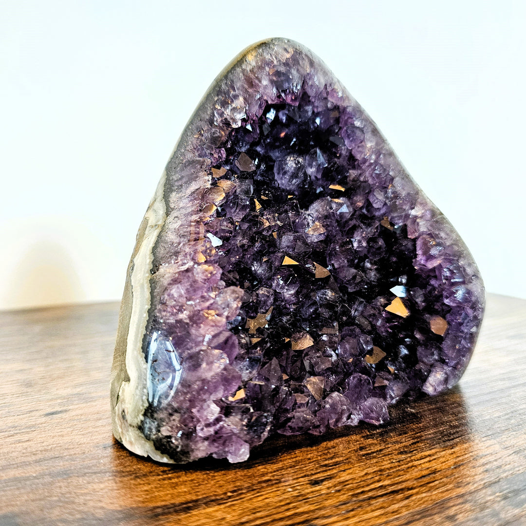 Amethyst Druse, Ø ca. 11 cm, A Qualität
