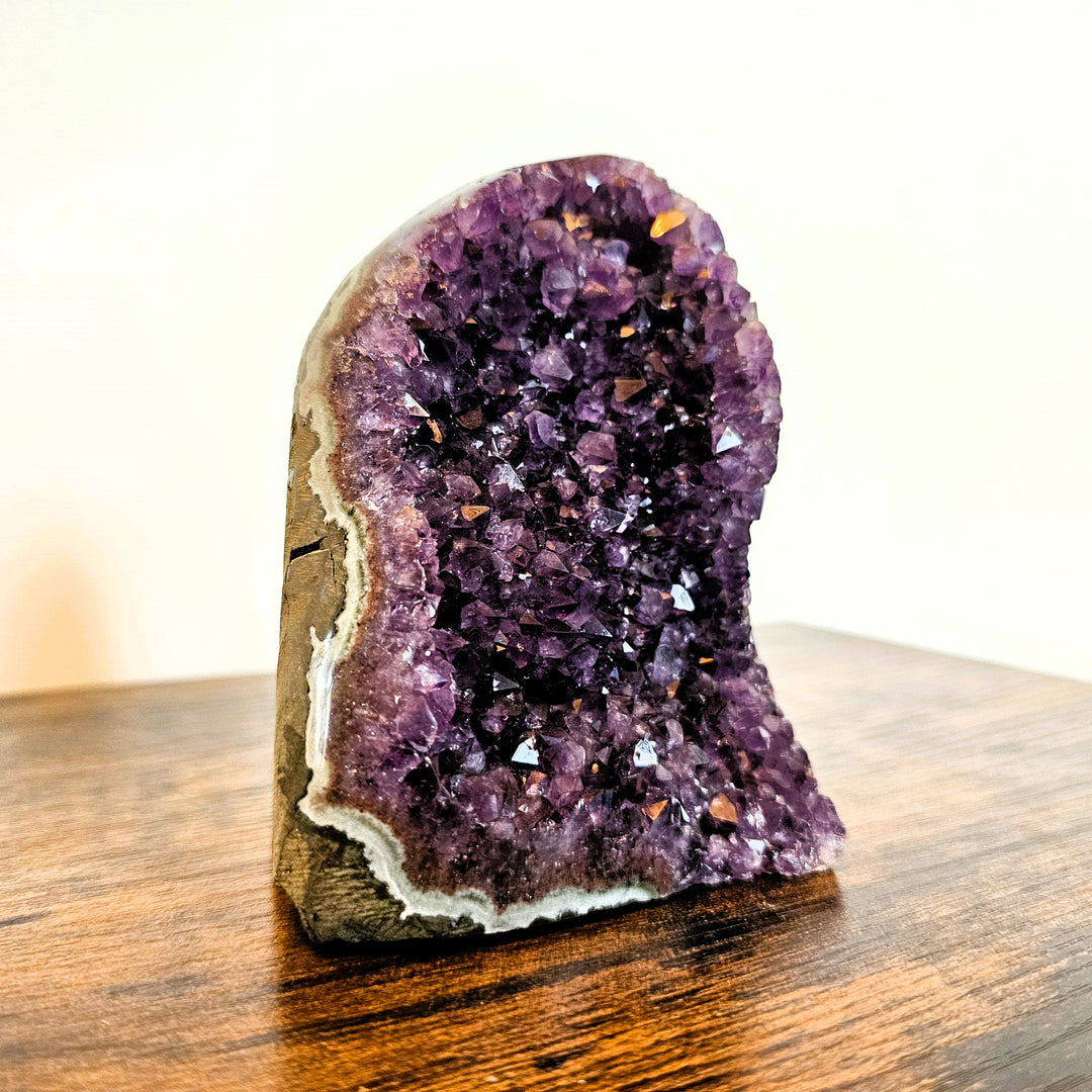 Amethyst Druse, Ø ca. 11,5 cm, A Qualität