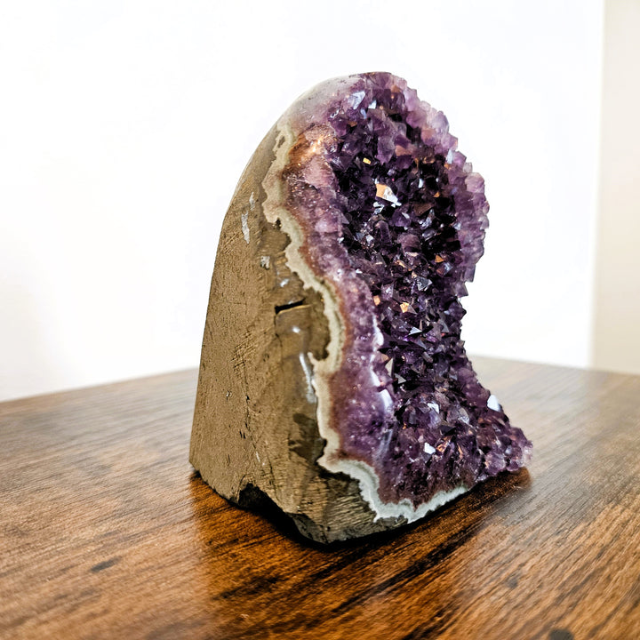 Amethyst Druse, Ø ca. 11,5 cm, A Qualität