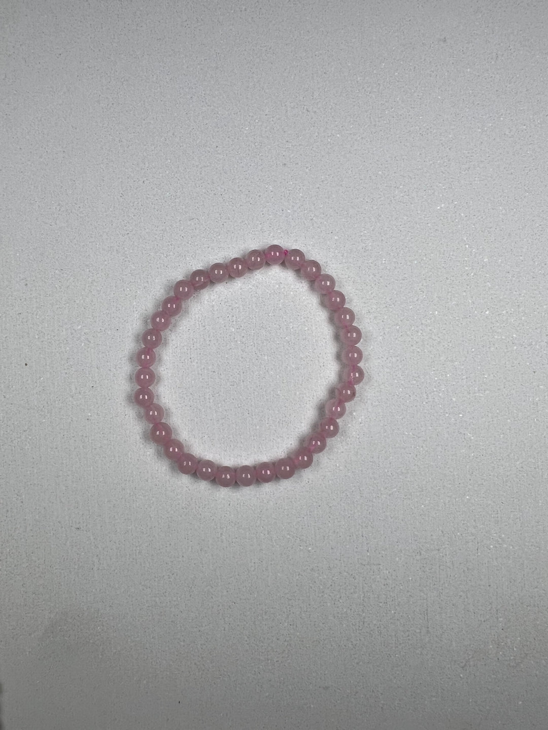 Rosenquarz Kinderarmband 4 mm – Sanfte Liebe und Geborgenheit