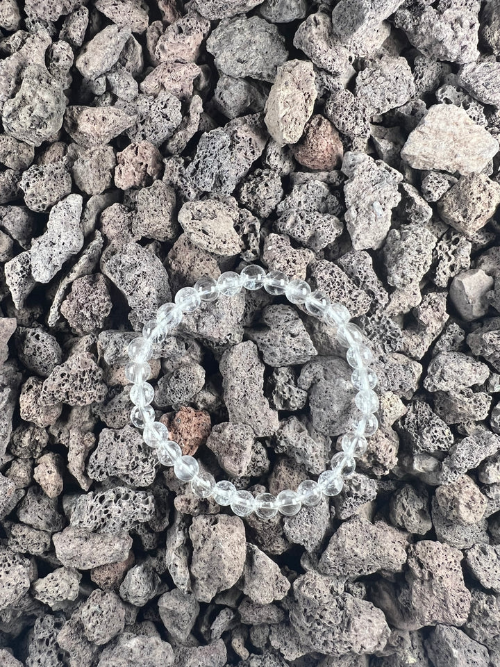 Bergkristall Kugelarmband 6 mm – Klarheit, Reinheit und zeitlose Schönheit