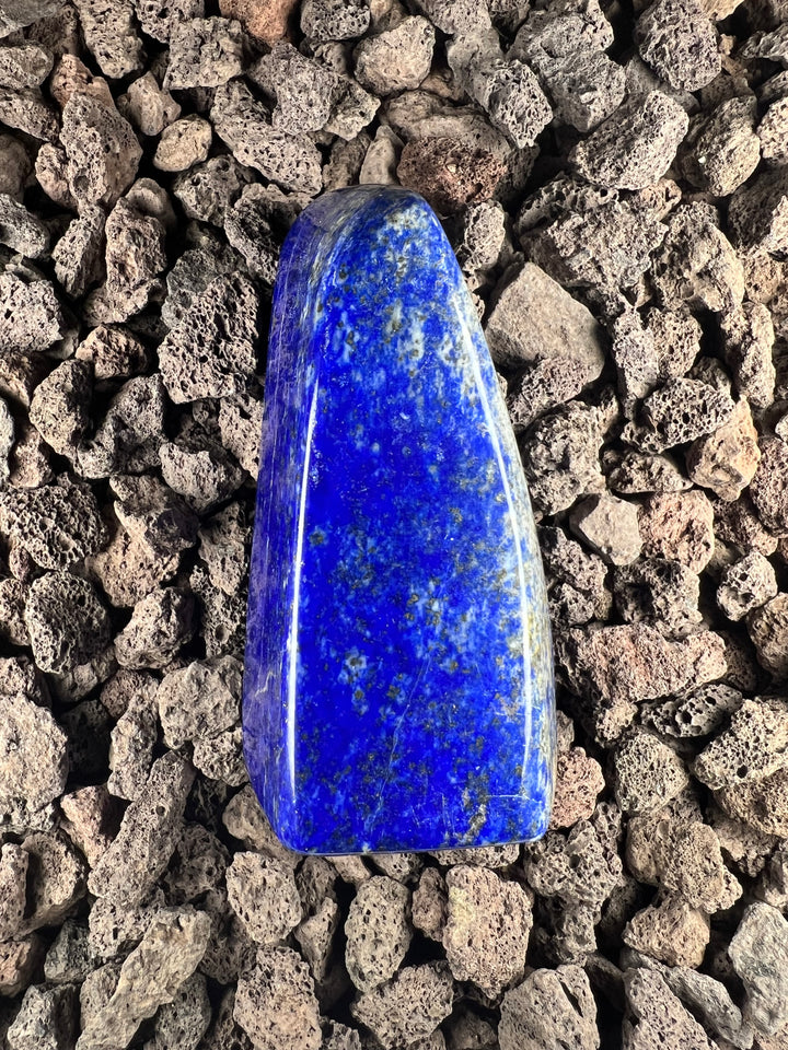 Dein Stein-Freund: "Lapi" – Hüter der Wahrheit & inneren Weisheit Lapislazuli | Einzelstück aus Pakistan | ca. 312g | 8cm