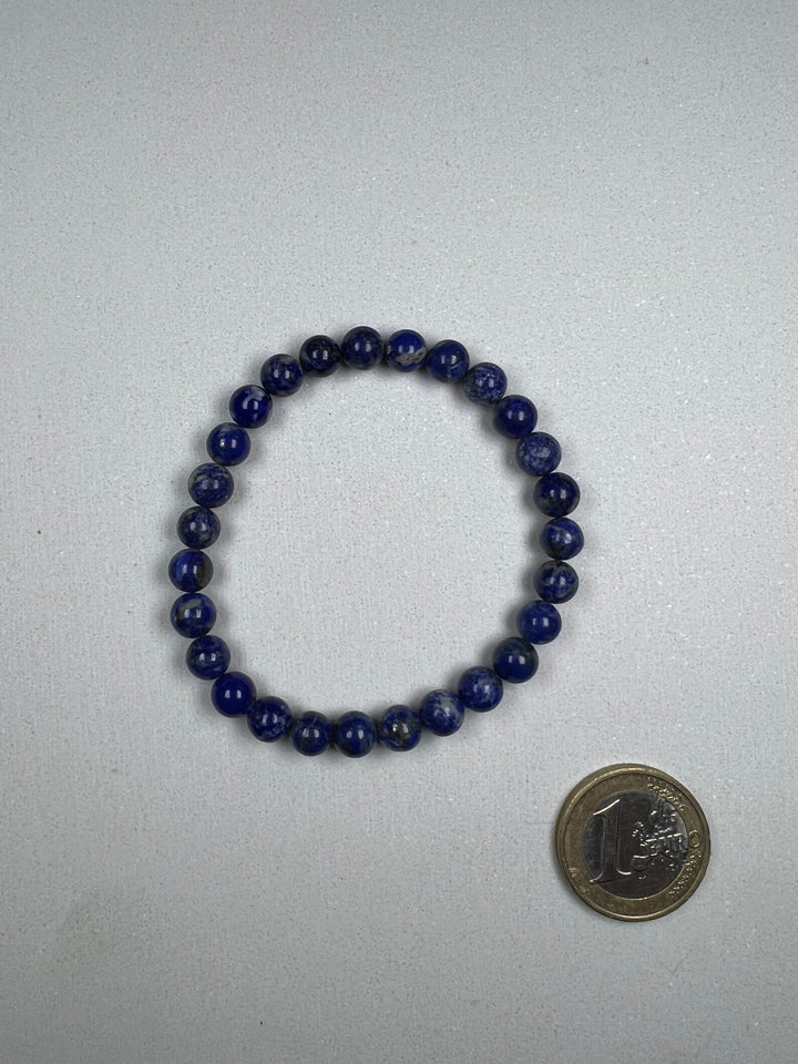 Lapislazuli Kugelarmband 6 mm – Eleganz & innere Stärke