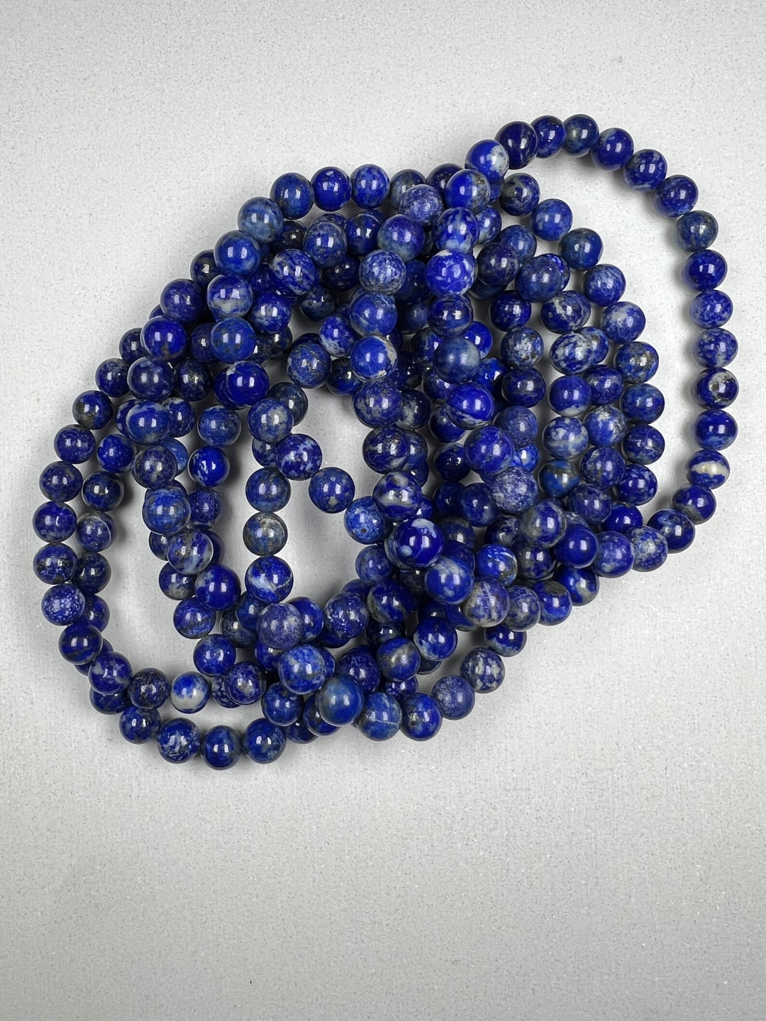 Lapislazuli Kugelarmband 6 mm – Eleganz & innere Stärke