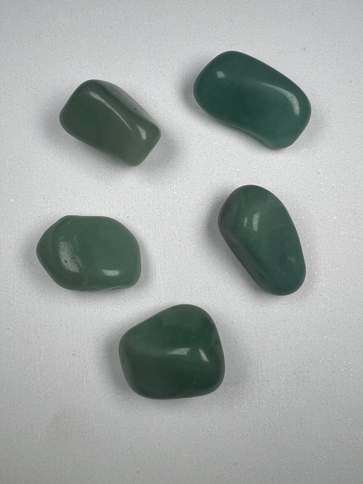 Aventurin Grünquarz Trommelstein – Glück, Optimismus & neue Chancen  Qualität A | ca. 20–35 mm | 8–25 g | Handverlesen & poliert