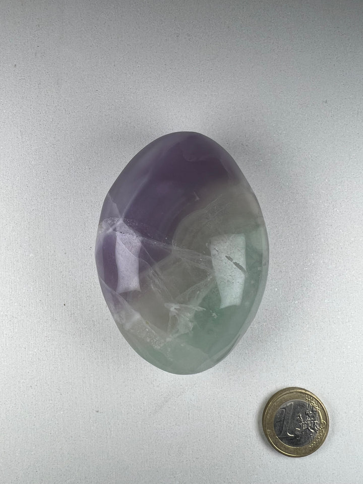 Dein Stein-Freund: "Flo" – Bringer von Klarheit & Leichtigkeit Fluorit | Einzelstück aus unserer Sammlung | ca. 198g | 7 cm