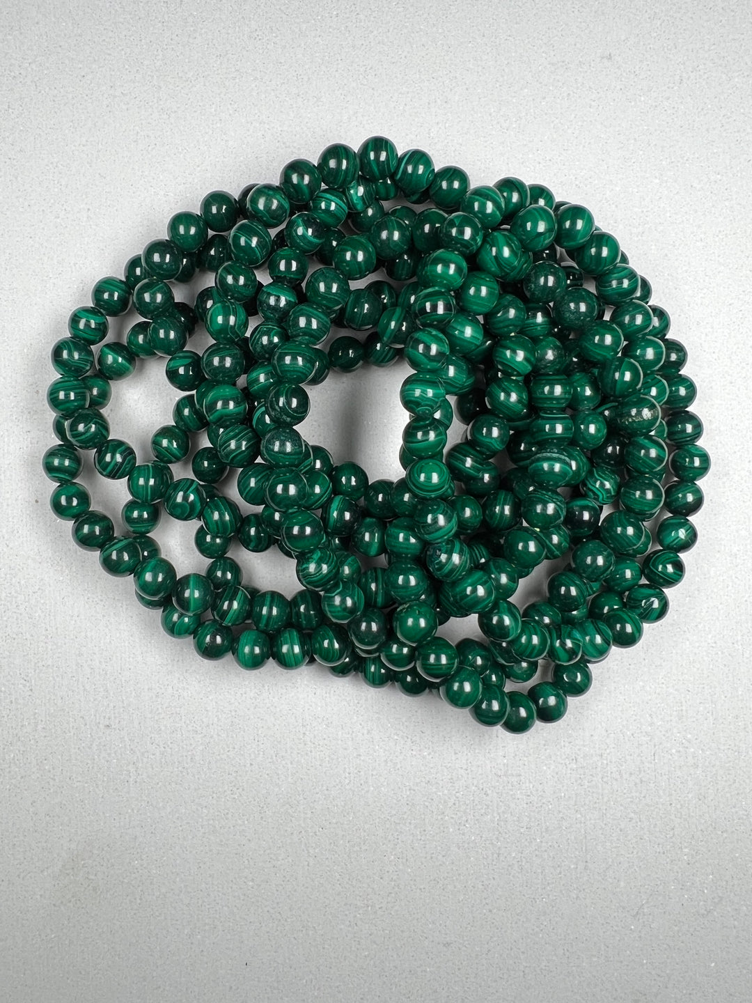 Malachit Kugelarmband 6 mm – Transformation, Stärke und natürliche Eleganz