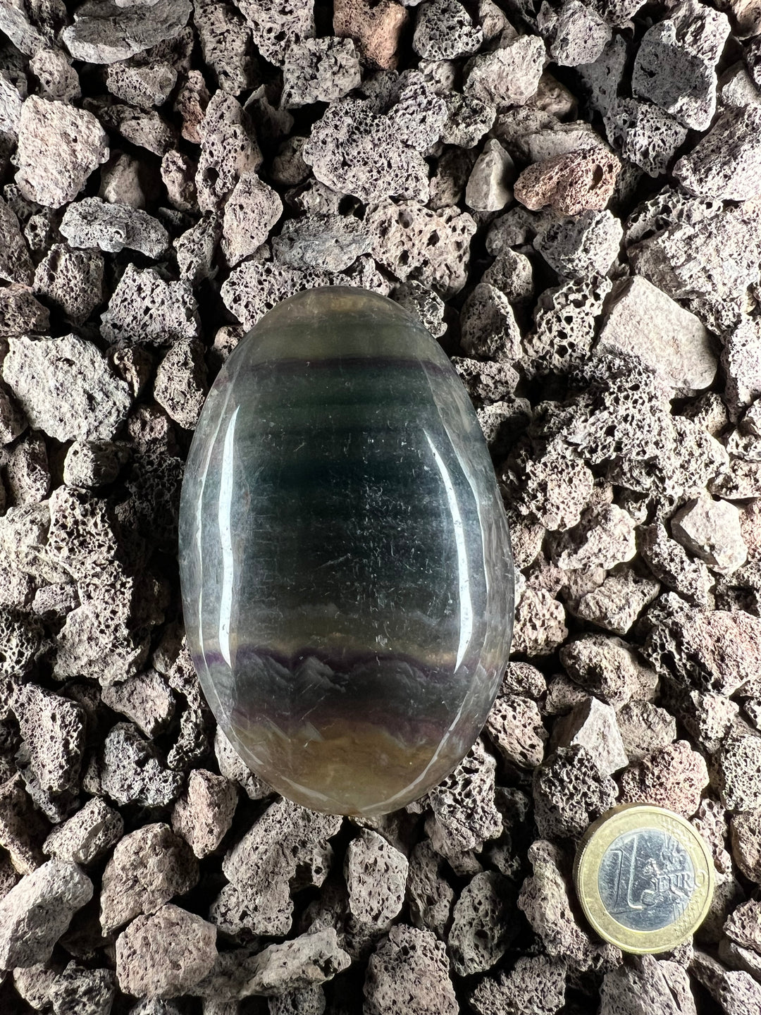 Dein Stein-Freund: "Flo" – Bringer von Klarheit & Leichtigkeit Fluorit | Einzelstück aus unserer Sammlung | ca. 220g | 8 cm