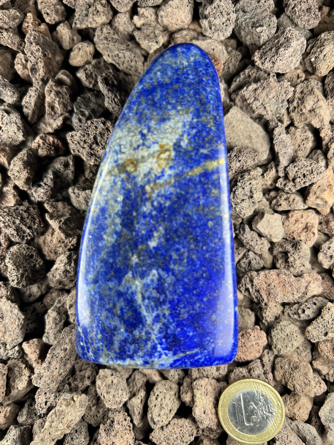 Dein Stein-Freund: "Lapi" – Hüter der Wahrheit & inneren Weisheit Lapislazuli | Einzelstück aus Pakistan | ca. 312g | 8cm