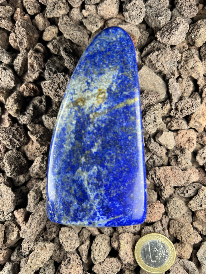 Dein Stein-Freund: "Lapi" – Hüter der Wahrheit & inneren Weisheit Lapislazuli | Einzelstück aus Pakistan | ca. 312g | 8cm