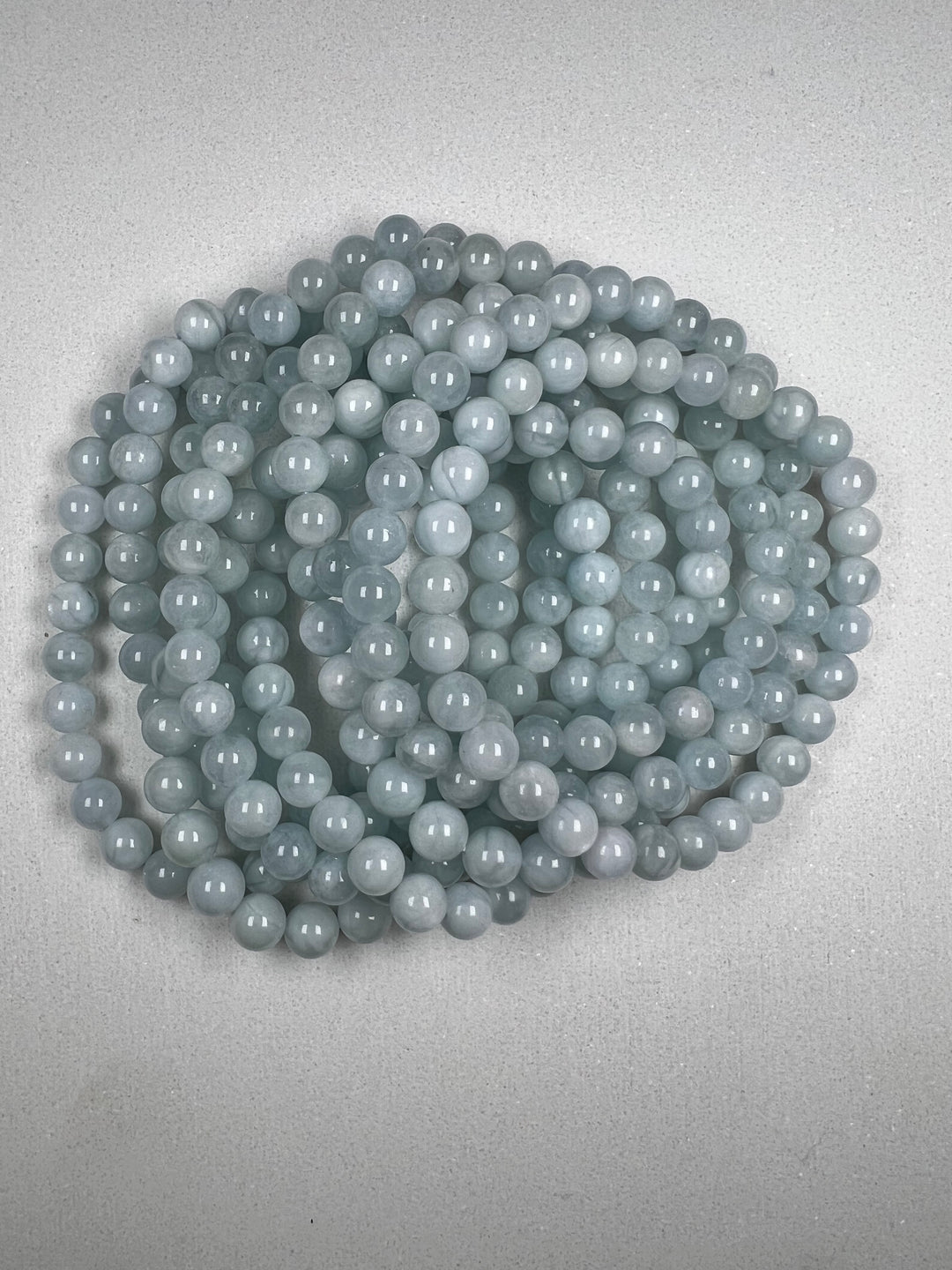 Aquamarin Kugelarmband 6 mm – Klarheit, Leichtigkeit und zeitlose Eleganz