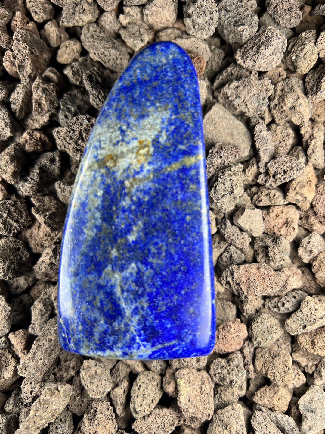 Dein Stein-Freund: "Lapi" – Hüter der Wahrheit & inneren Weisheit Lapislazuli | Einzelstück aus Pakistan | ca. 312g | 8cm