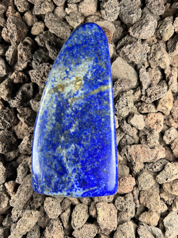 Dein Stein-Freund: "Lapi" – Hüter der Wahrheit & inneren Weisheit Lapislazuli | Einzelstück aus Pakistan | ca. 312g | 8cm