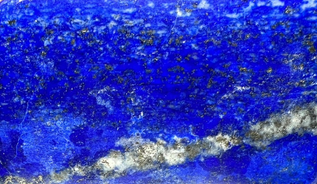Dein Stein-Freund: "Lapi" – Hüter der Wahrheit & inneren Weisheit Lapislazuli | Einzelstück aus Pakistan | ca. 222g | 8 cm