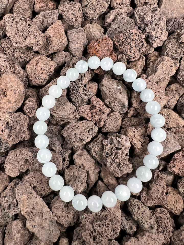 Aquamarin Kugelarmband 6 mm – Klarheit, Leichtigkeit und zeitlose Eleganz