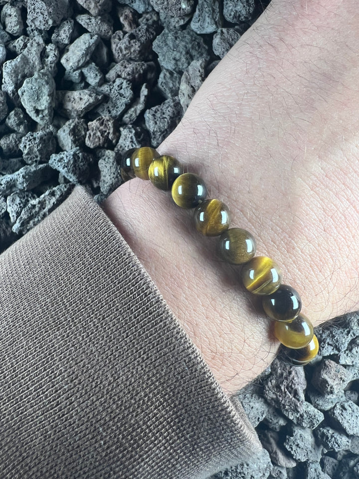 Tigerauge Armband 8 mm – Kraft, Schutz und natürliche Eleganz