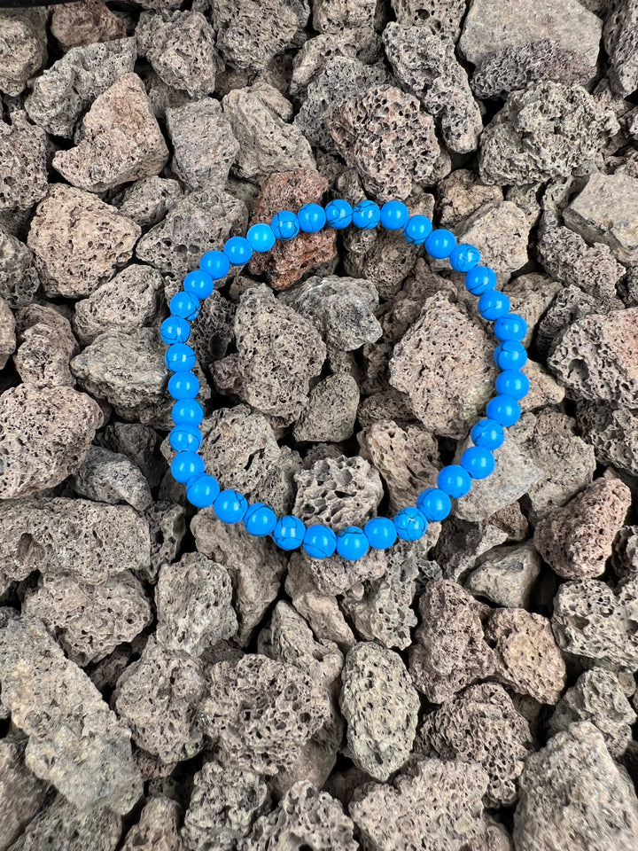 Türkis Kinderarmband 4 mm – Schutz und Lebensfreude in leuchtenden Farben