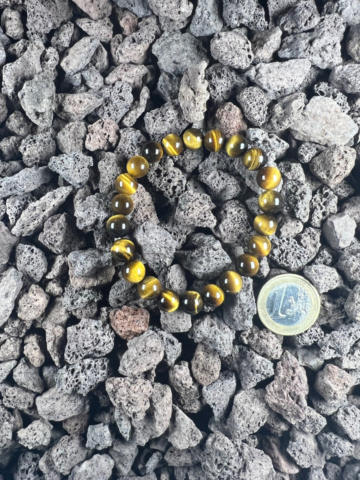 Tigerauge Armband 8 mm – Kraft, Schutz und natürliche Eleganz